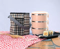 Fashion Waterproof Portable Insulated Food Container Bag Thermos Cooler Convenient Picnic Tote Lunch Box