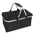 Black Folding Picnic Camping Bags Insulated Cooler