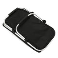 Black Folding Picnic Camping Bags Insulated Cooler