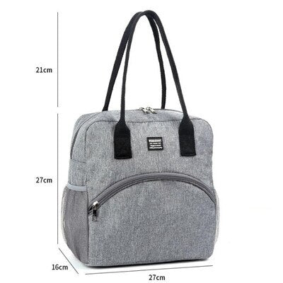 Insulated Lunch Container Food Picnic Storage Bags