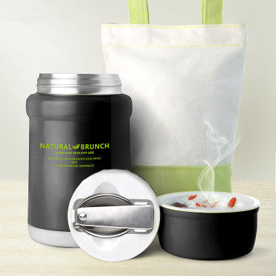 Insulated Food vacuum Flask Container With Bag