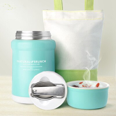 Insulated Food vacuum Flask Container With Bag