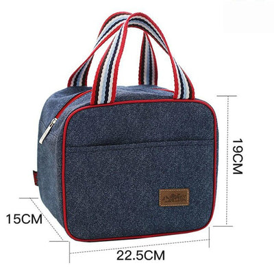 Thermal Insulated Lunch Box Cooler Handbag