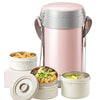Insulated Lunch Cooler Bag Vacuum Food Container