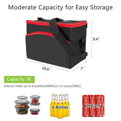 Large capacity 5L Travel Picnic Lunch Bags Thermal